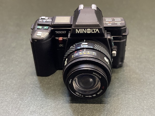 コニカミノルタ ミニチュアコレクション　MINOLTA α-7000