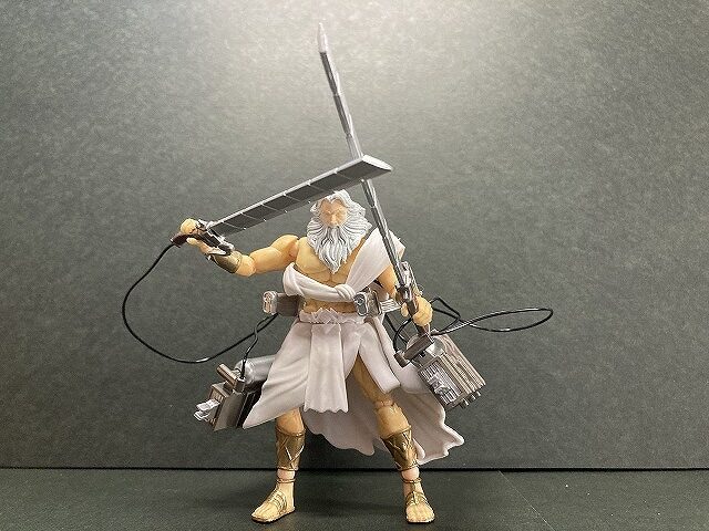 進撃の巨人 1/12 立体機動装置1.5　フィギュアに取付