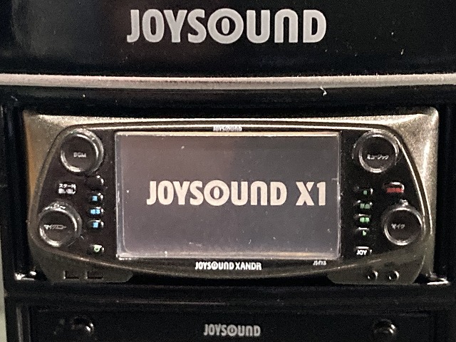 カラオケ JOYSOUND ミニチュアコレクション　JOYSOUND X1 (ジョイサウンド エクスワン)