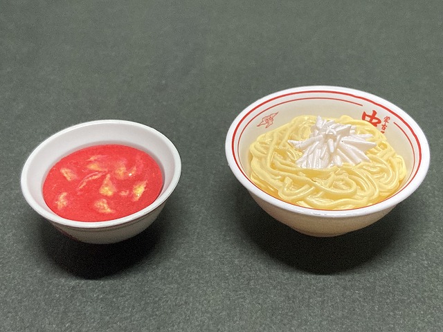 蒙古タンメン中本 ミニチュアコレクション　冷し味噌ラーメン